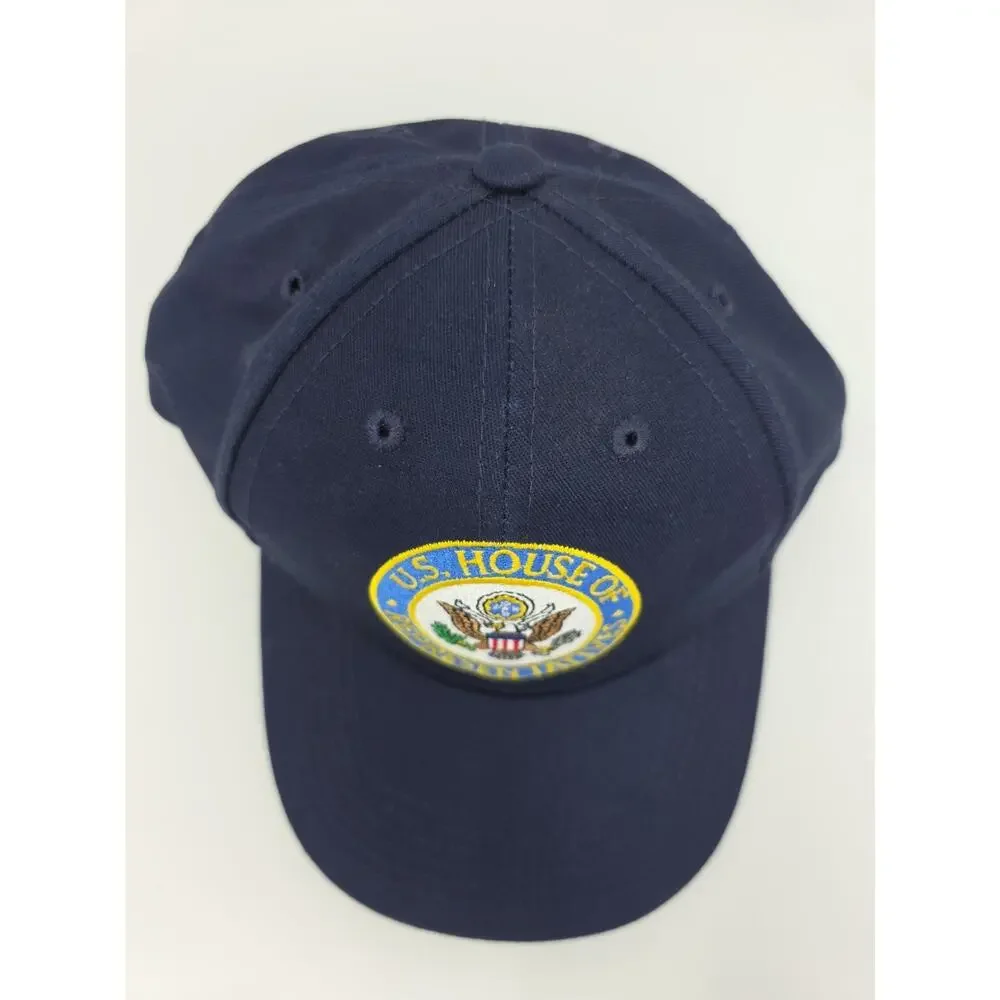U. S. House Of Represetatives Blue Hat Cap Made In Usa New